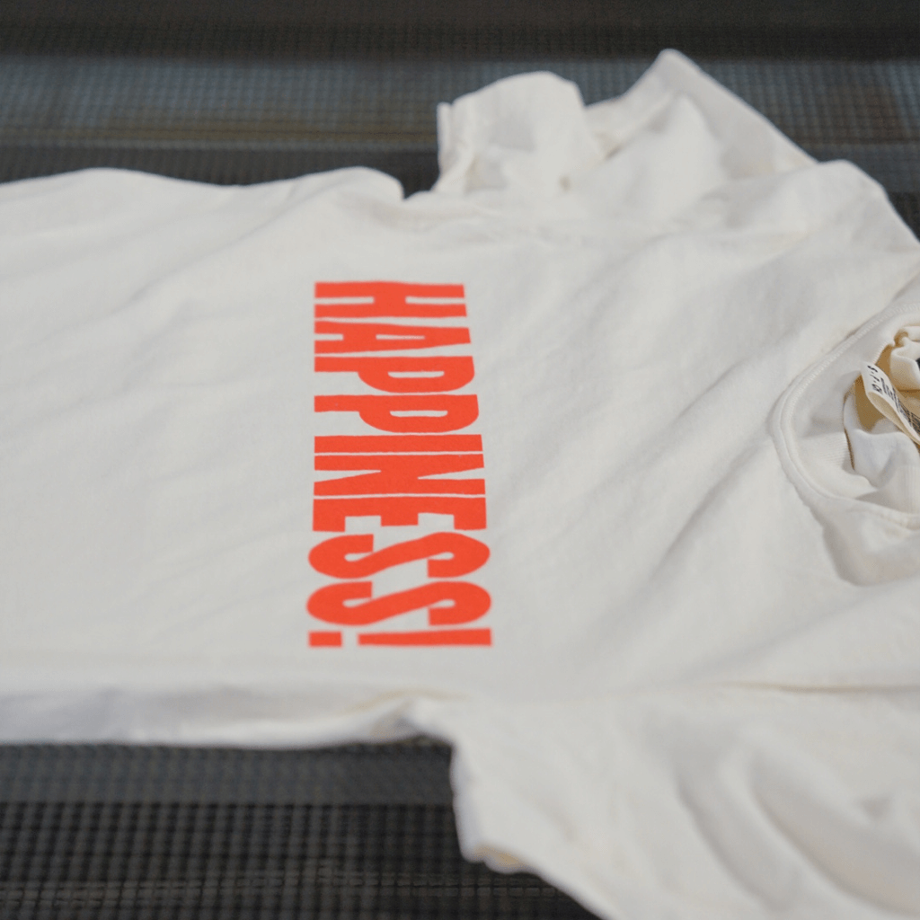 Happiness Ivory T-Shirt