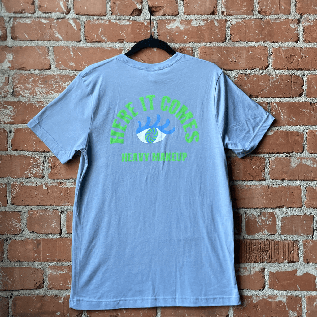 Here It Comes Heather Blue T-Shirt