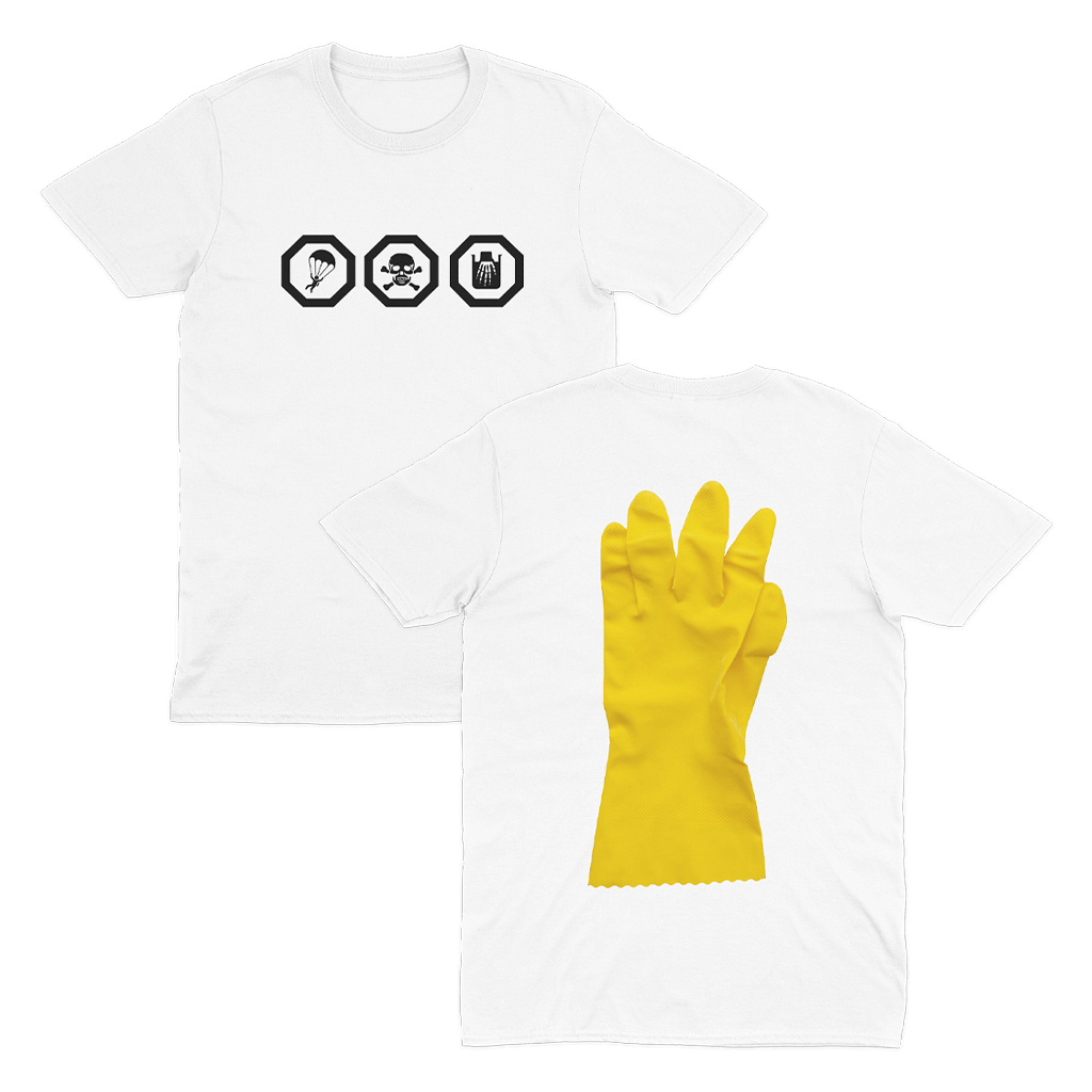 Rubber Glove White T-Shirt