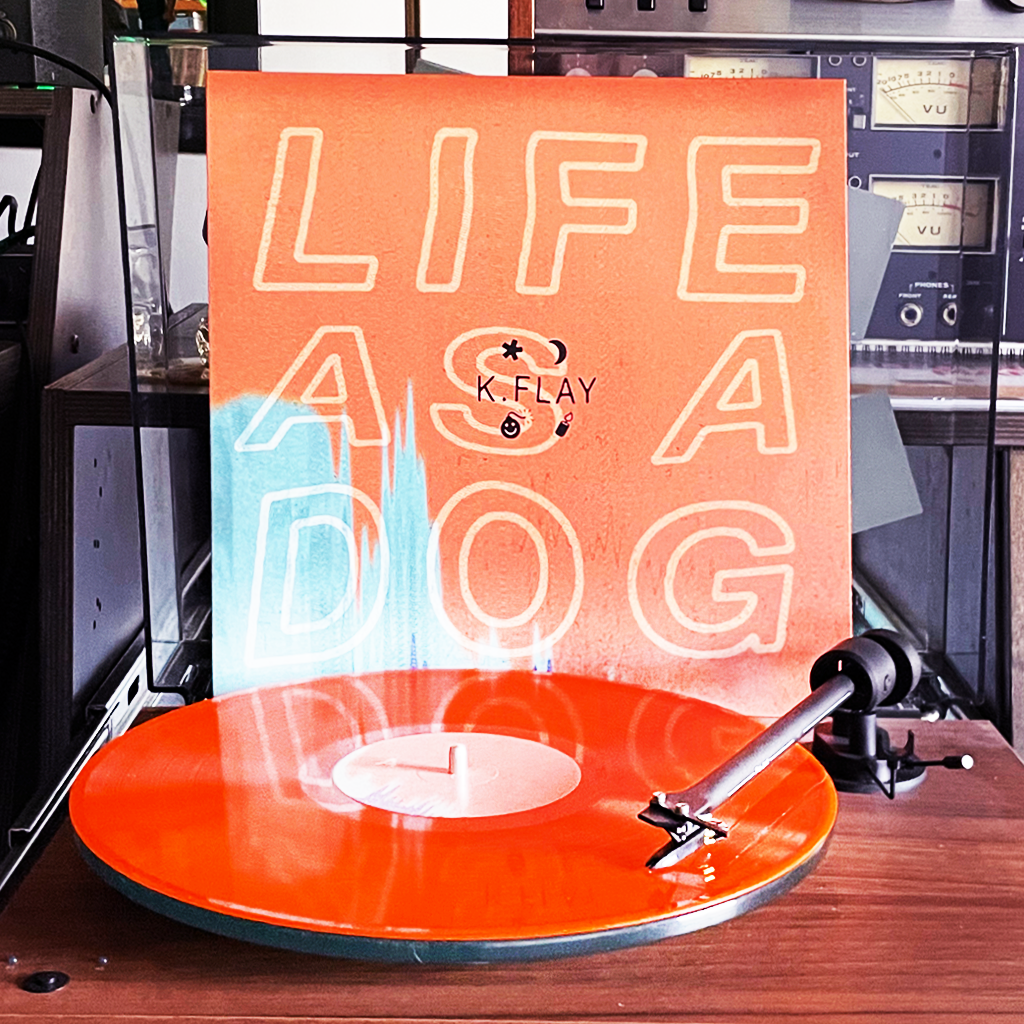 Life as a Dog Orange Crush Vinyl