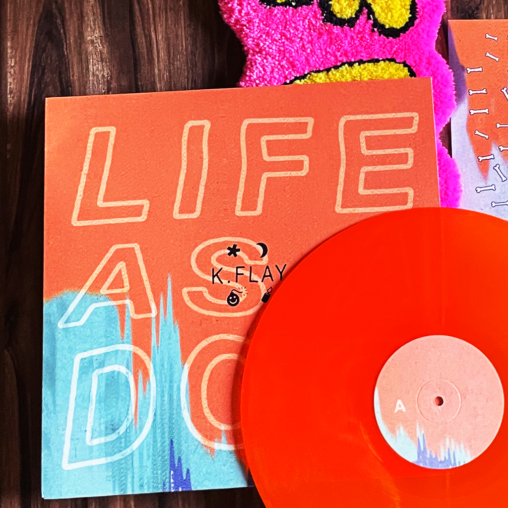 Life as a Dog Orange Crush Vinyl