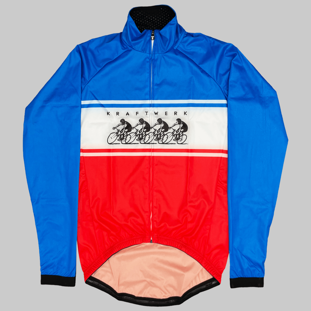 Rainy Jacket Jersey (Blue White & Red)