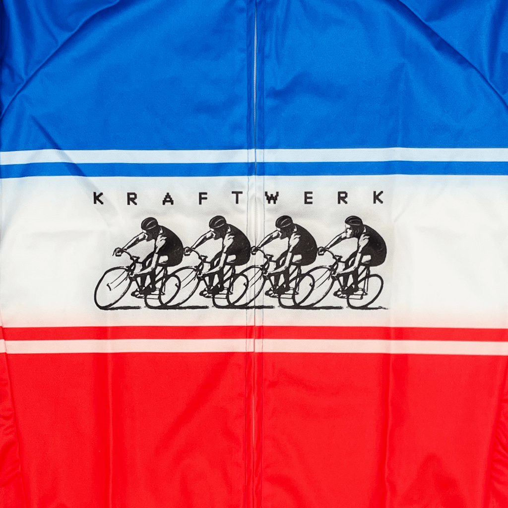 Rainy Jacket Jersey (Blue White & Red)