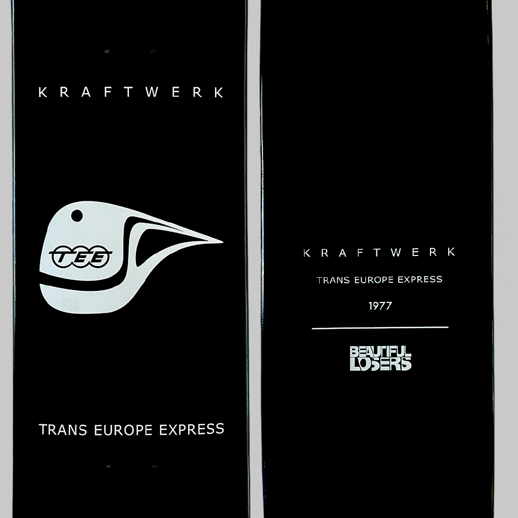 Trans Europe Express 1977 Skate Deck