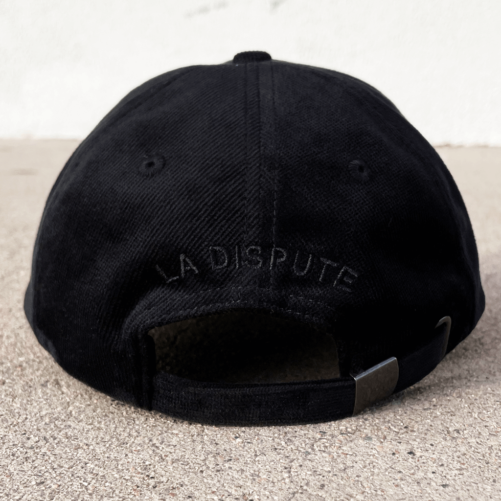 Logo Corduroy Black Hat