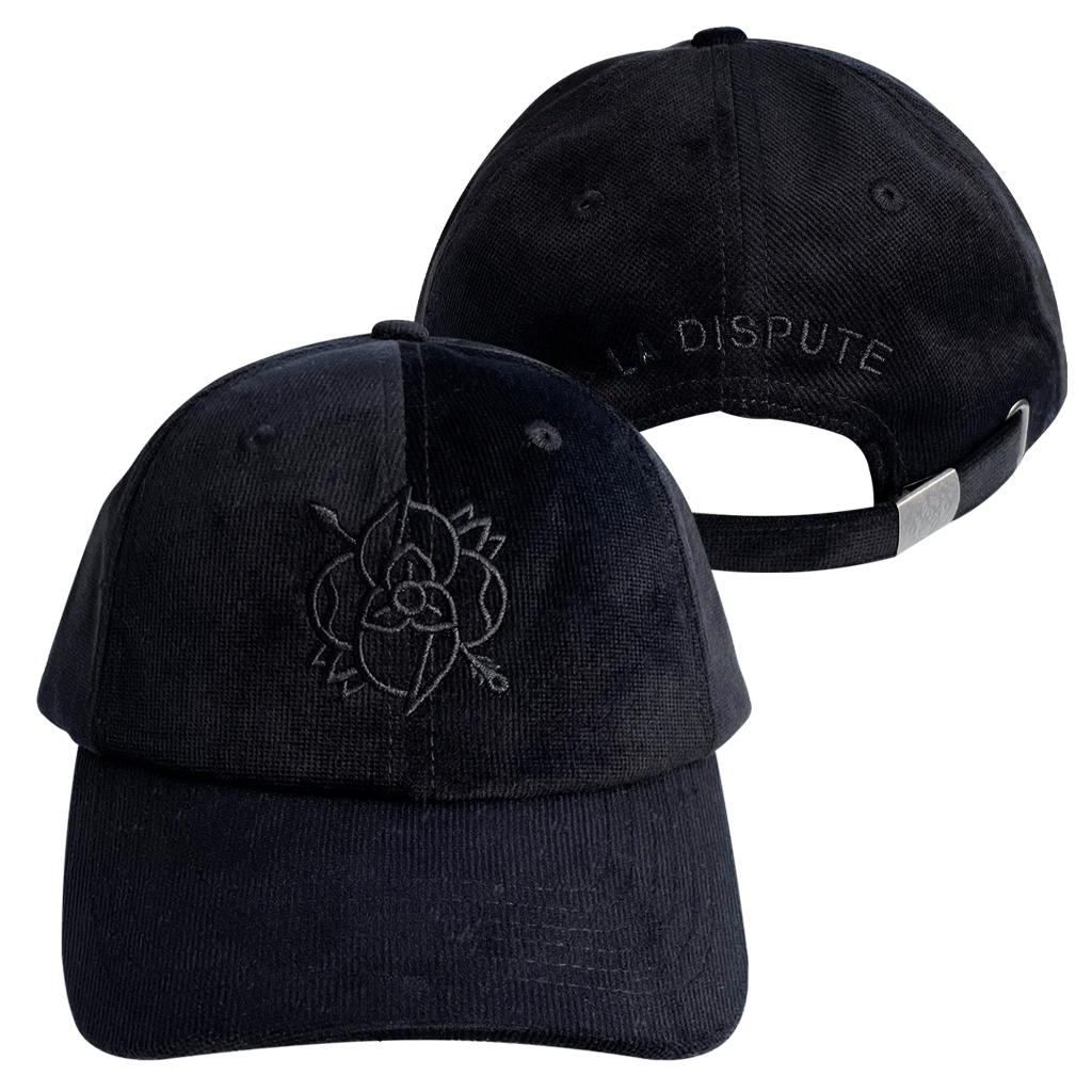 Logo Corduroy Black Hat