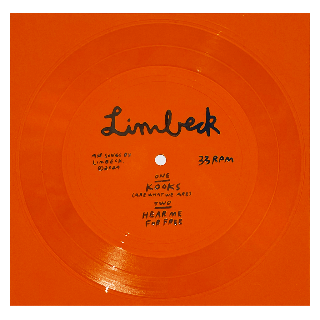 Kooks (Are What We Are) / Hear Me For Free - 7" Orange Flexi Disc