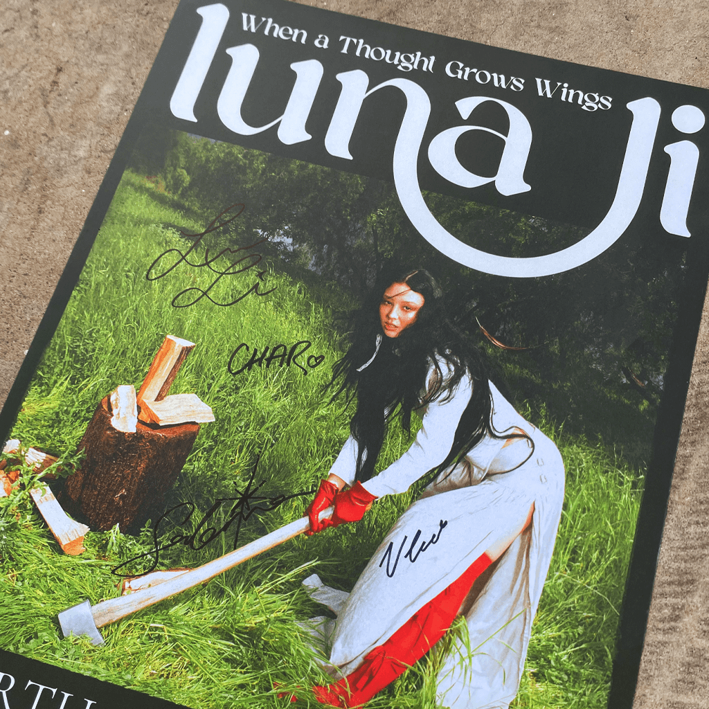 Signed Luna Li North American 2024 Poster