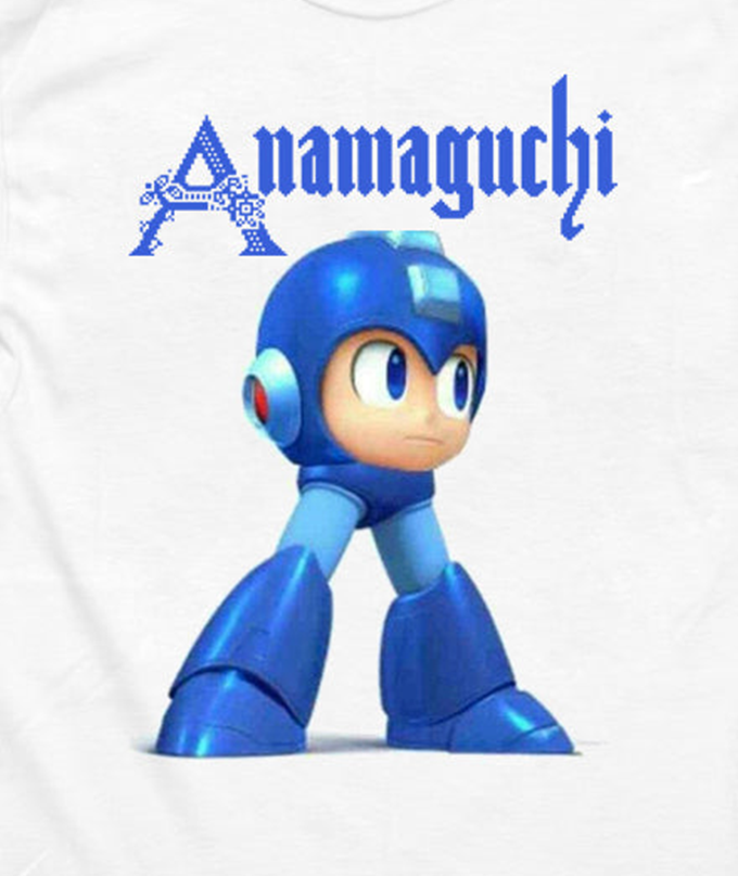 Anamanaguchi - Legaman T-Shirt (White)