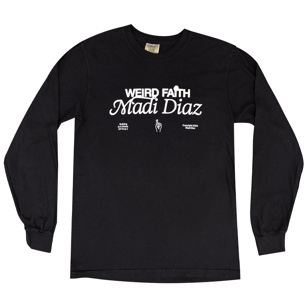 Weird Faith Black Longsleeve T-Shirt