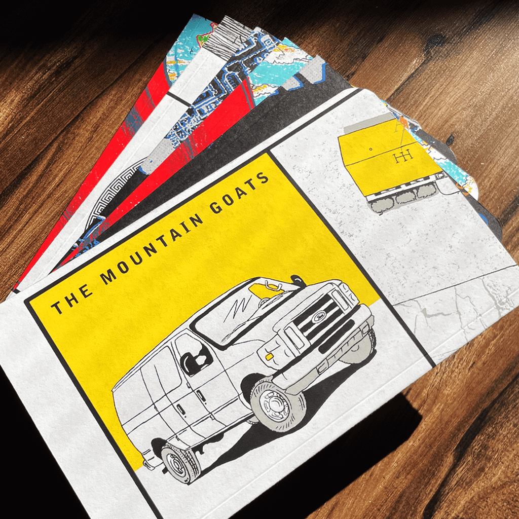 Up-Cycled Tour Print Notebooks