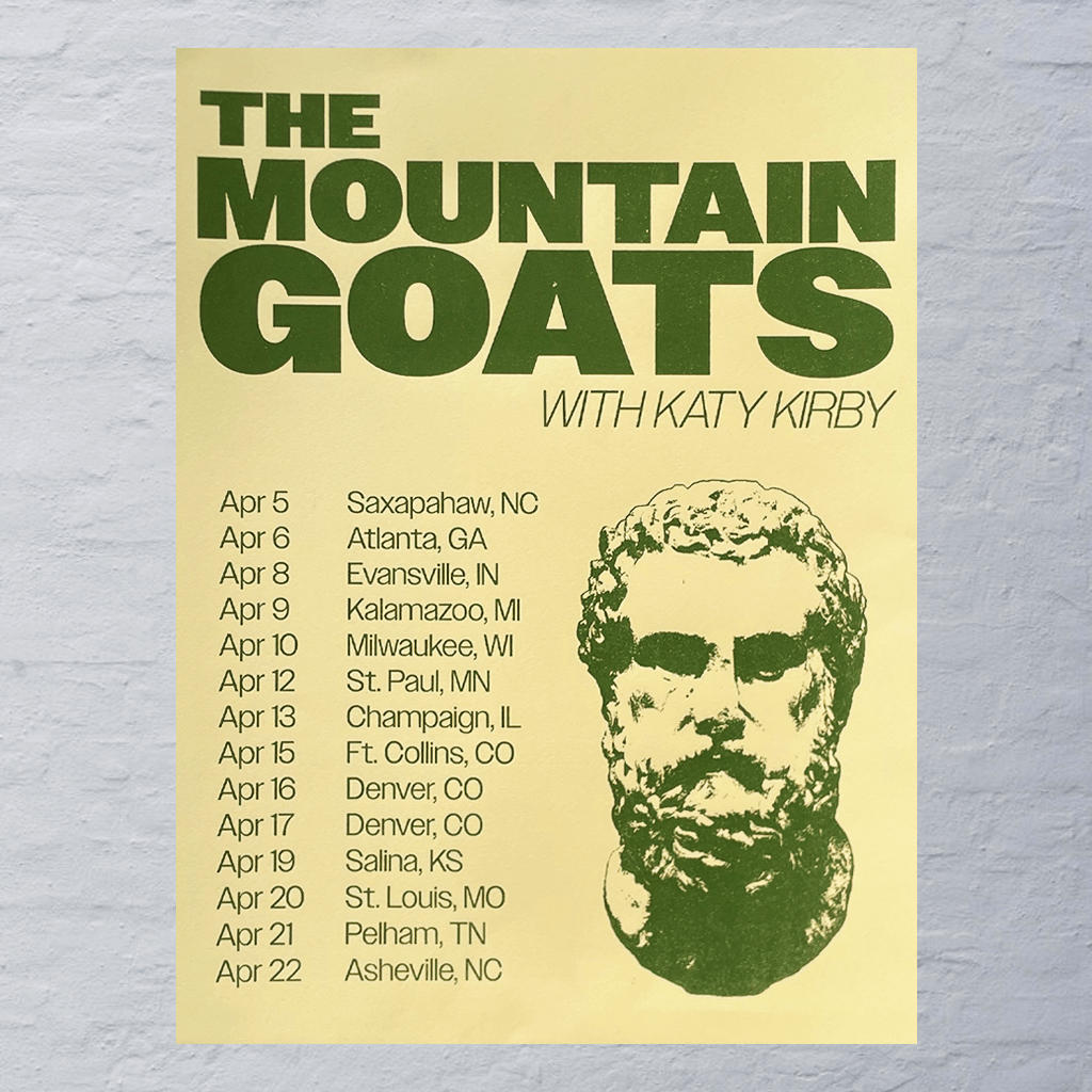 2024 with Katy Kirby Tour Poster