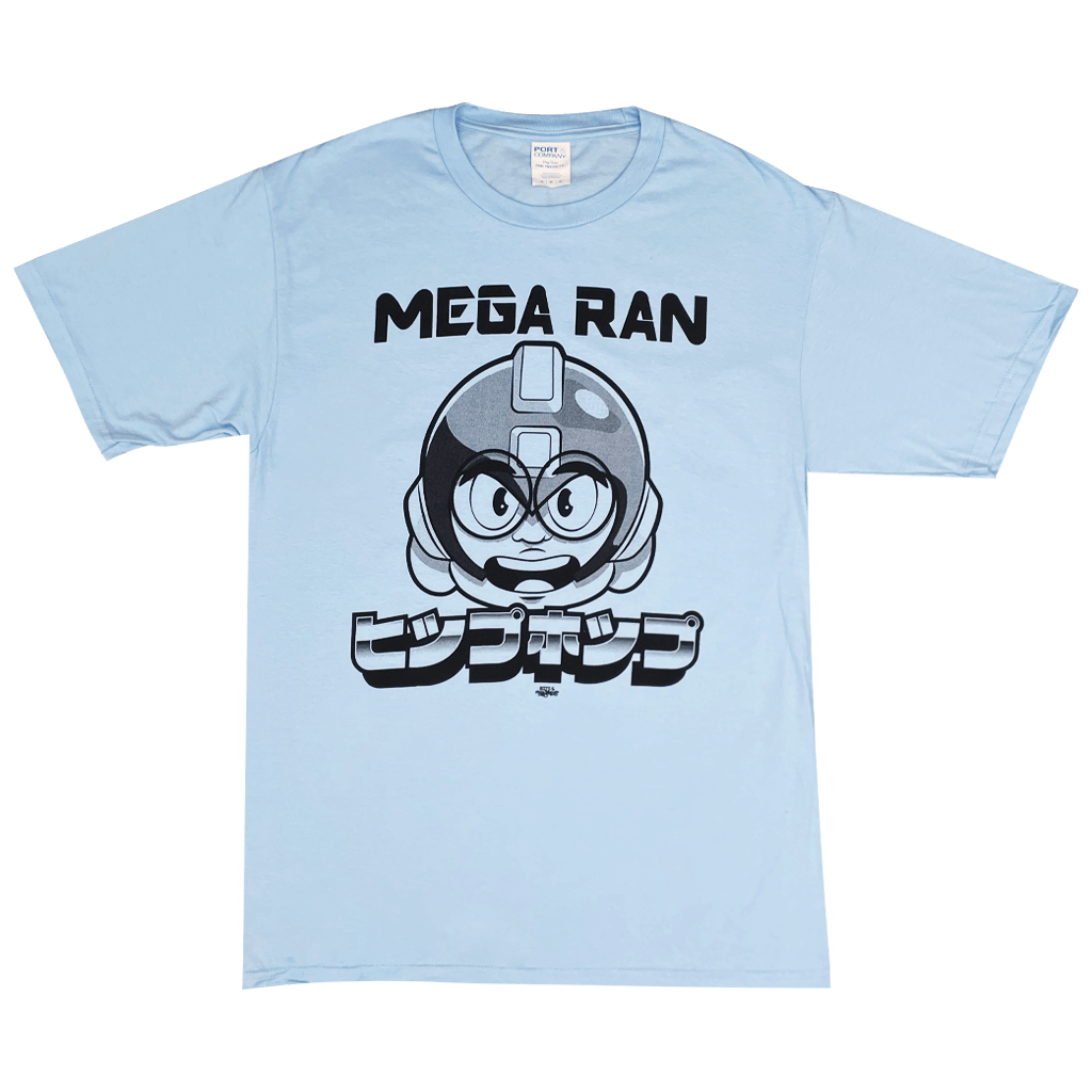 Mega Face Blue T-Shirt