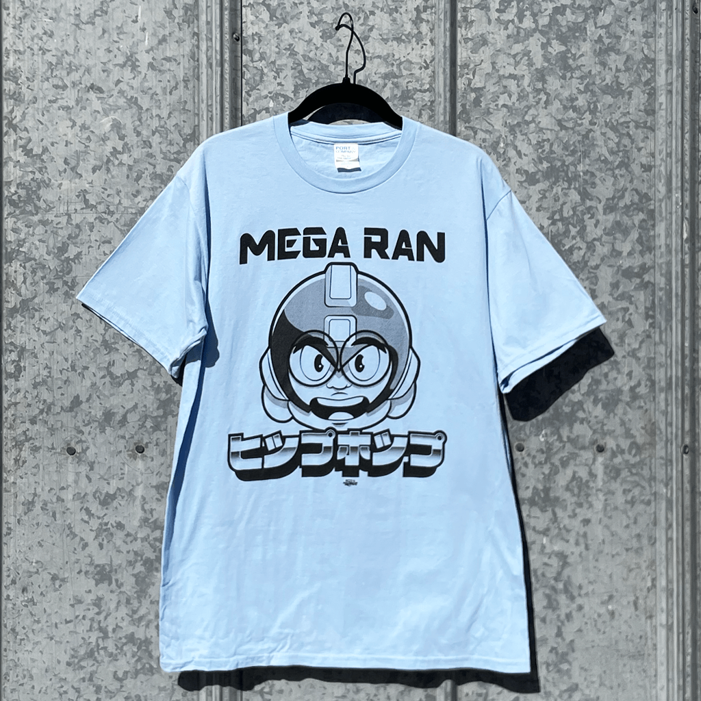 Mega Face Blue T-Shirt