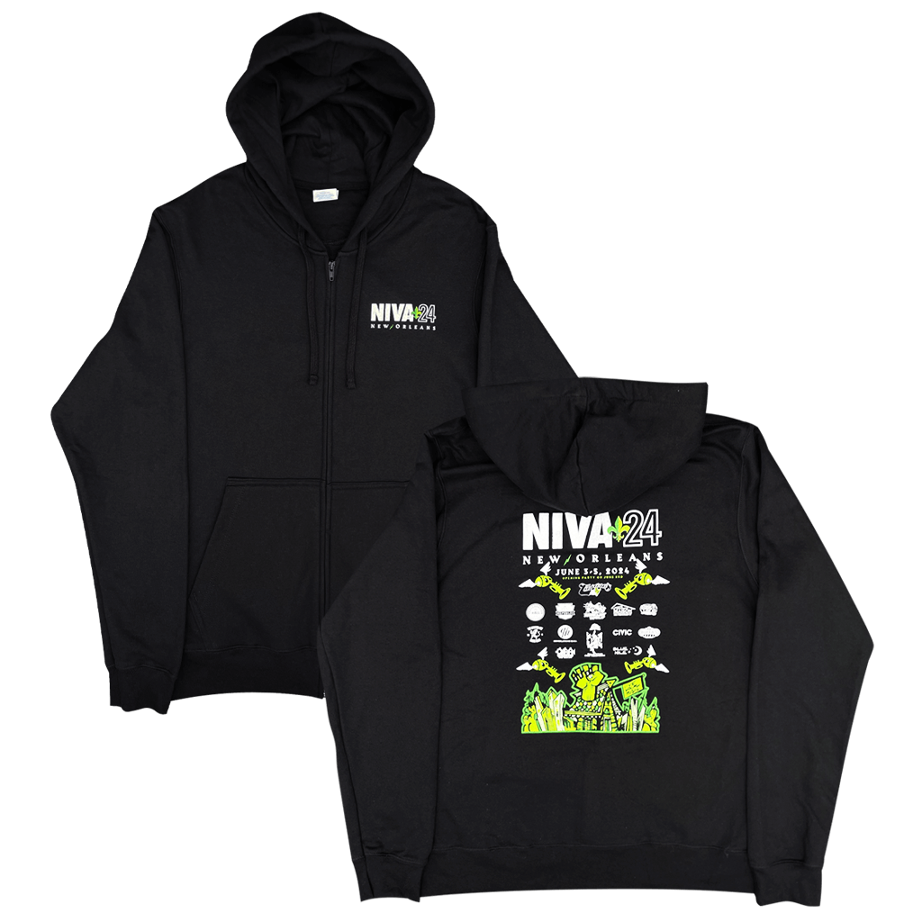 New Orleans 2024 Zip Hoodie