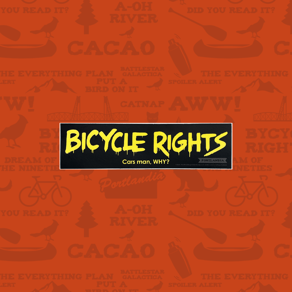 Bicycle Rights Sticker