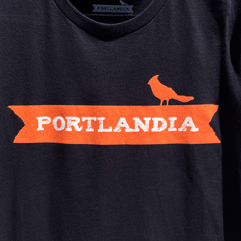 Portlandia Logo Black T-Shirt