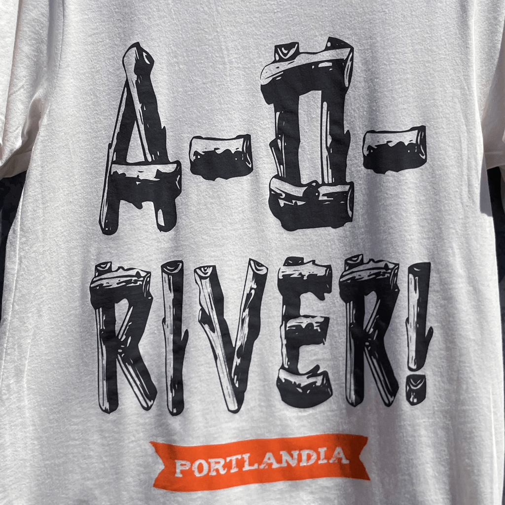 A-O-River Vintage White T-Shirt