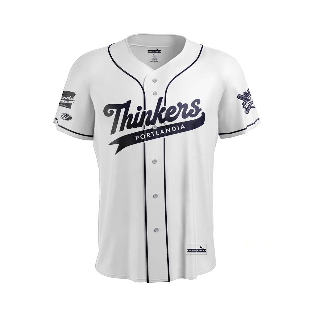 Thinkers Baseball Jersey