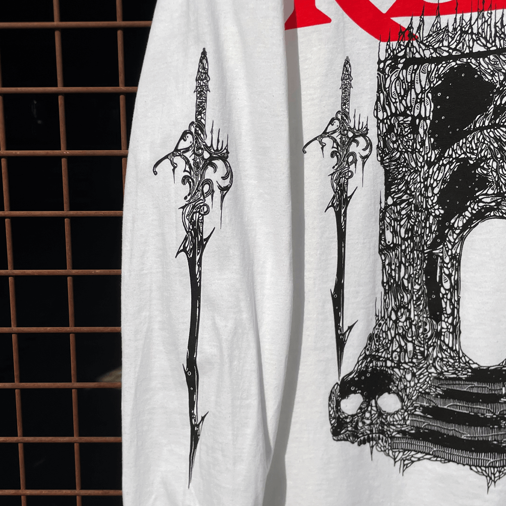 Burial White Long Sleeve