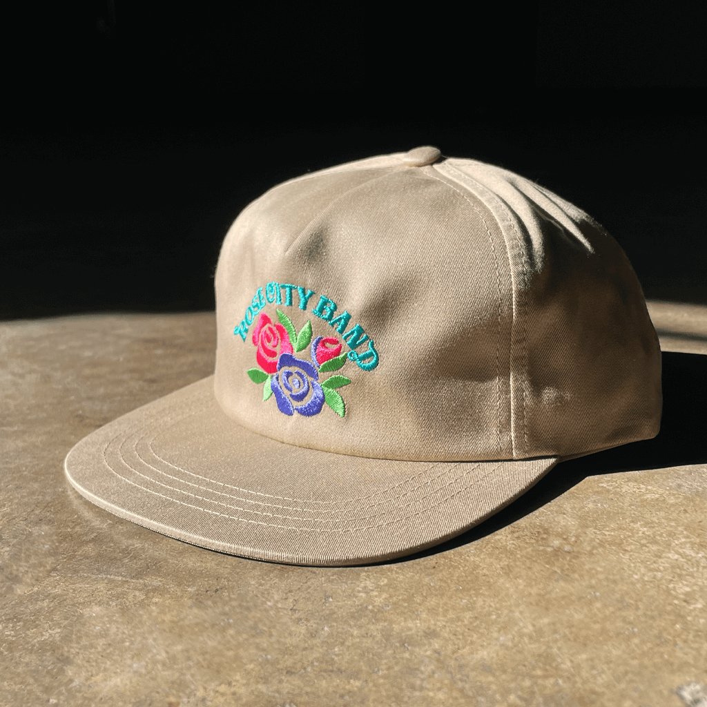 Roses Khaki Hat