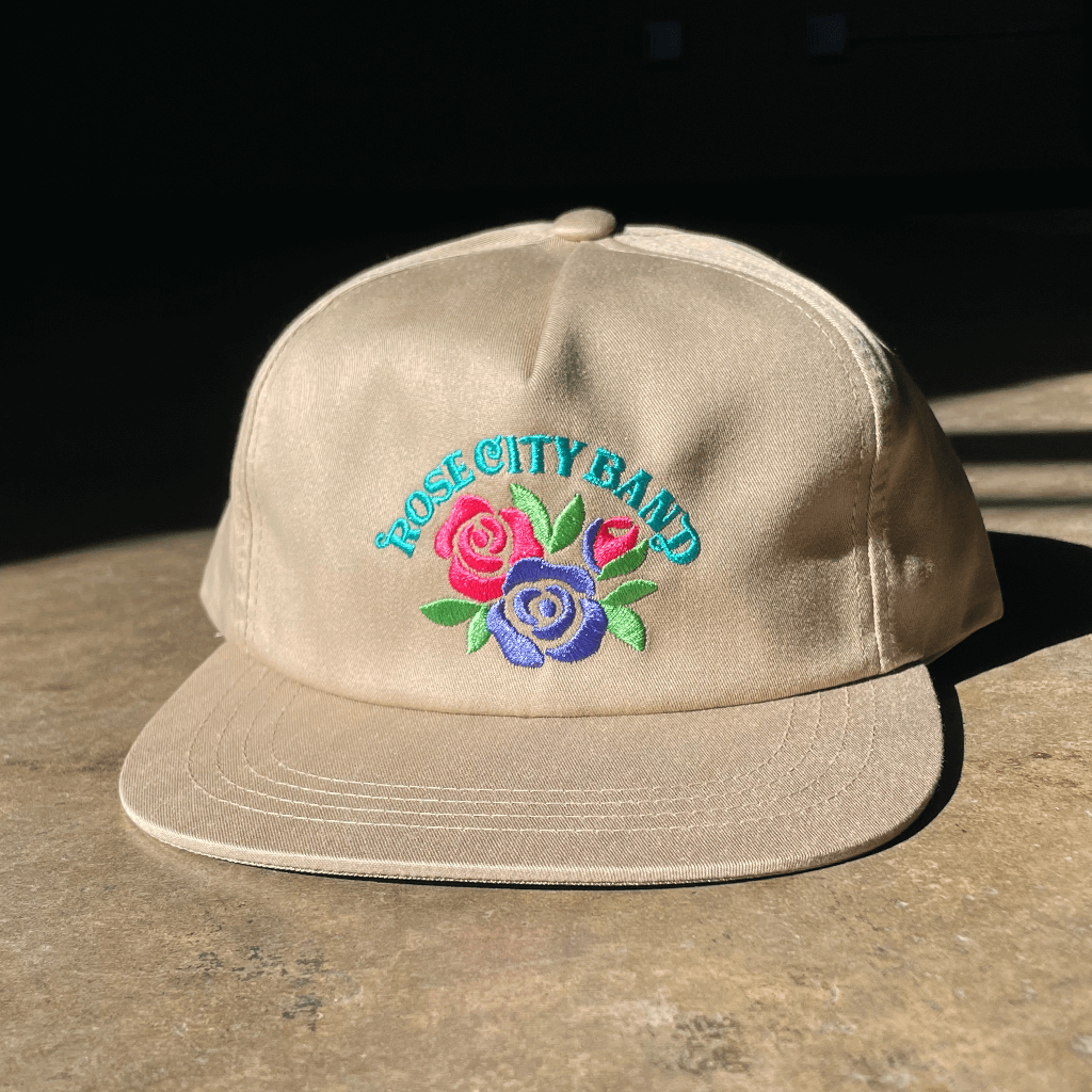 Roses Khaki Hat