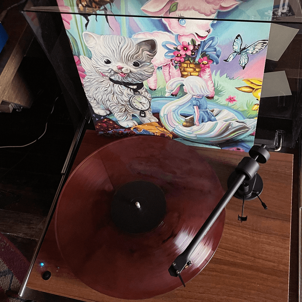 Knives For Aries - 12" Translucent Pink Vinyl