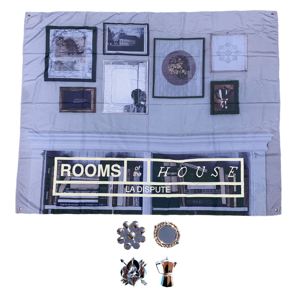 Rooms of the House Flag + Pin Set Bundle