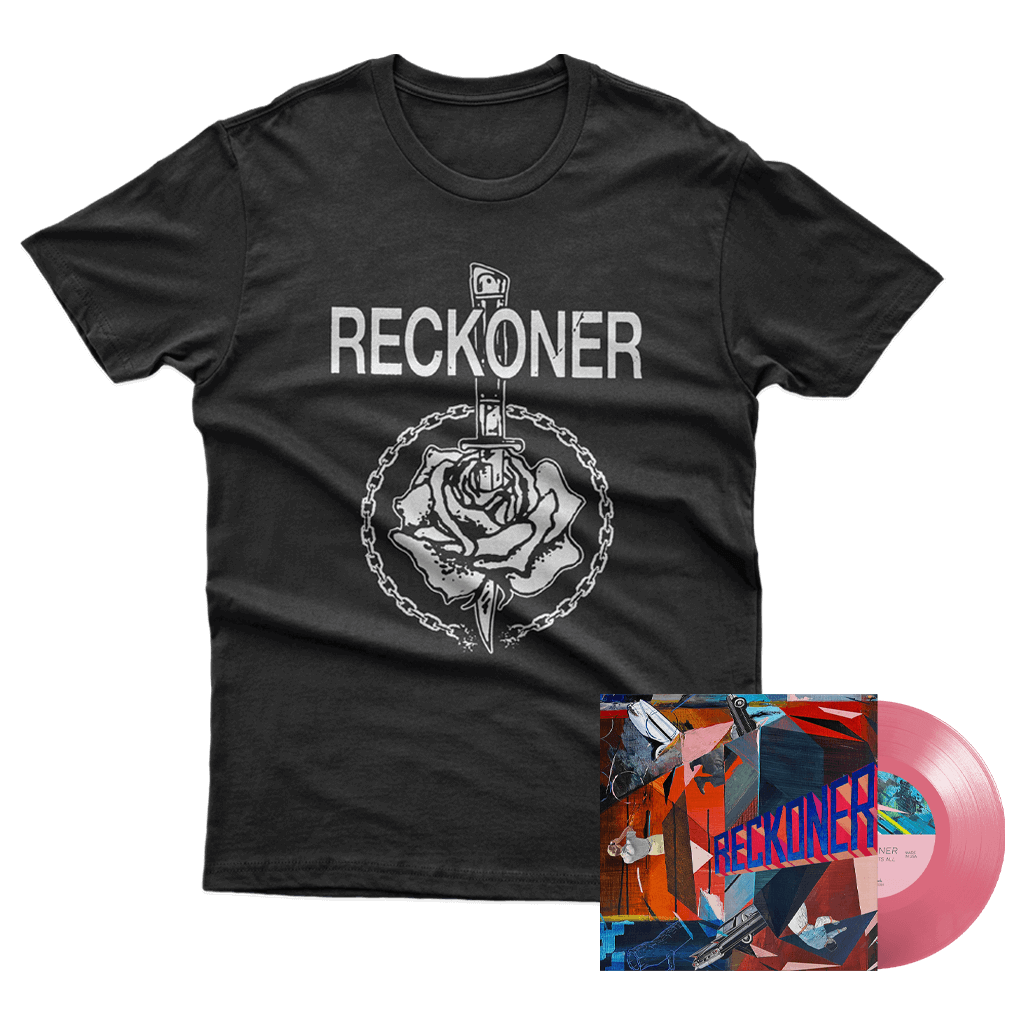 T-shirt + Transparent Magenta 7" Bundle