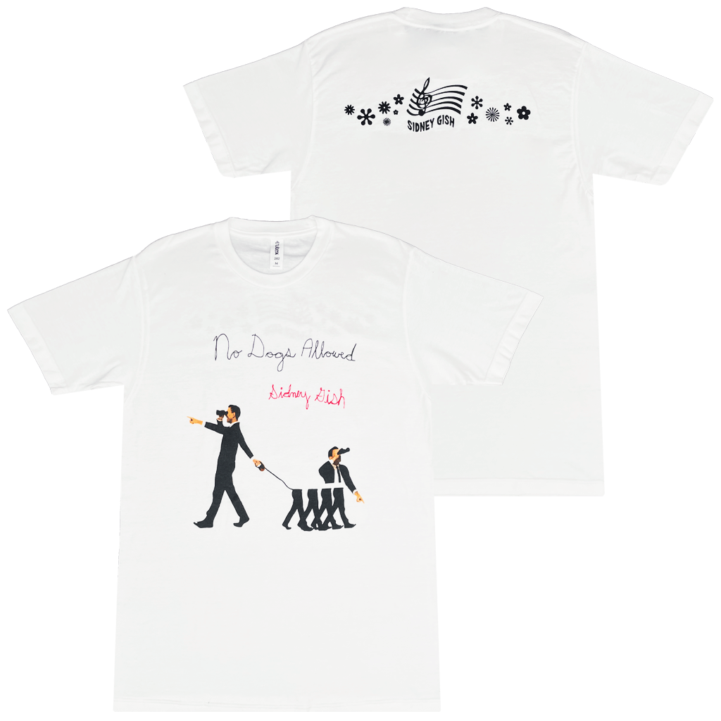 No Dogs Allowed (with Back Print) T-Shirt