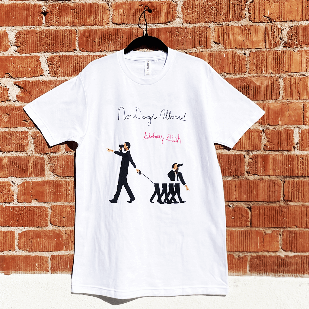 No Dogs Allowed (with Back Print) T-Shirt