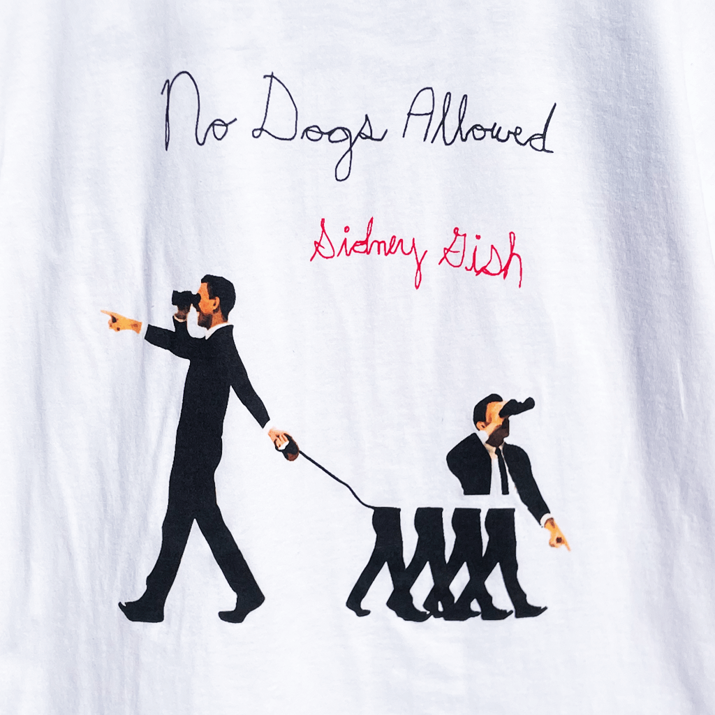 No Dogs Allowed (with Back Print) T-Shirt