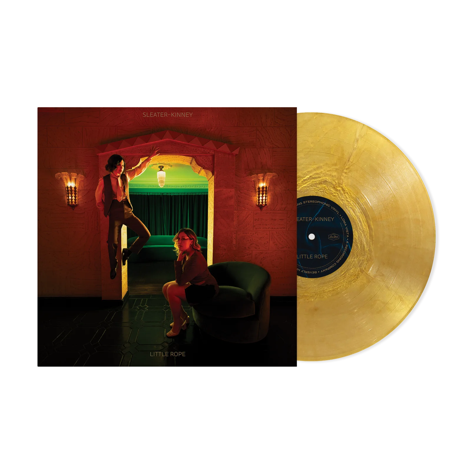 Little Rope Metallic Gold Vinyl