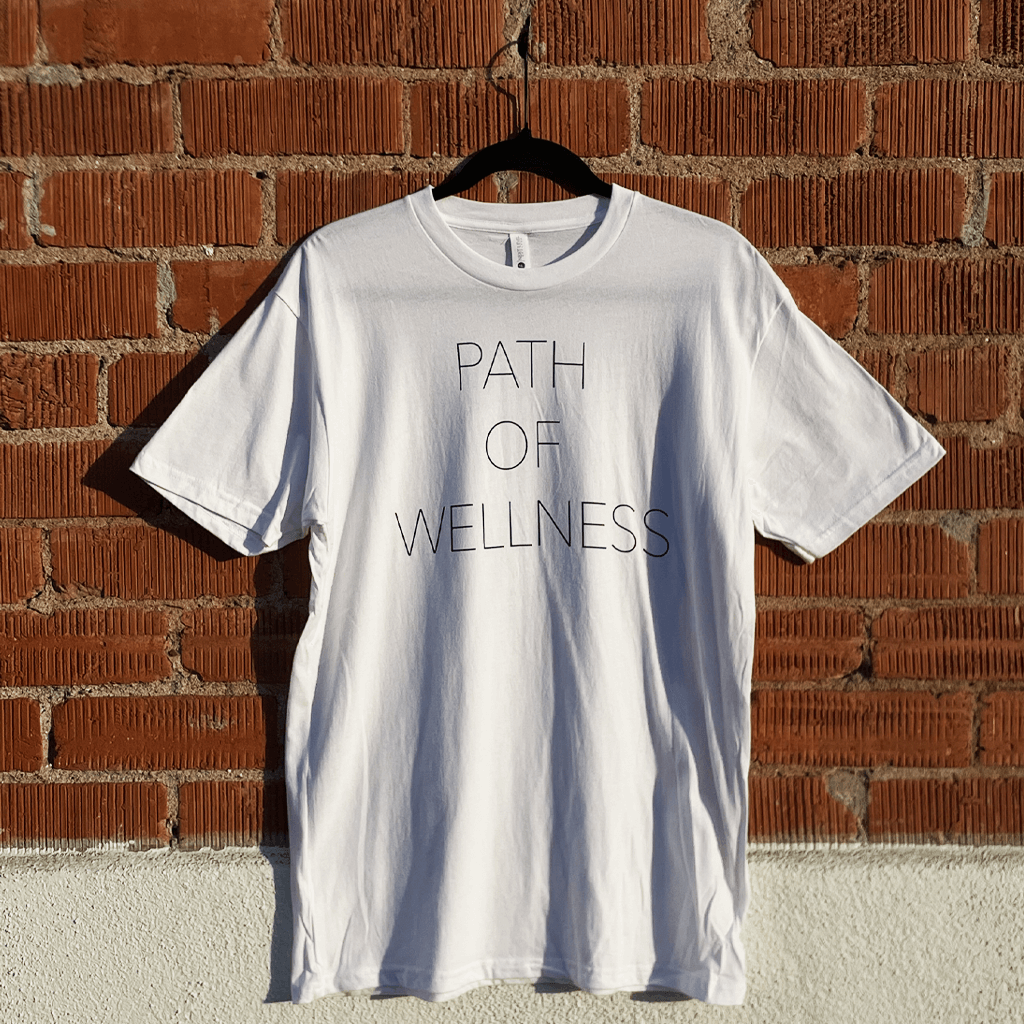 Path of Wellness White T-Shirt