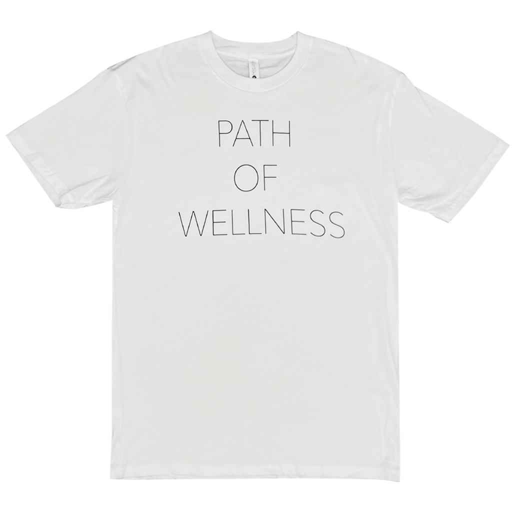 Path of Wellness White T-Shirt