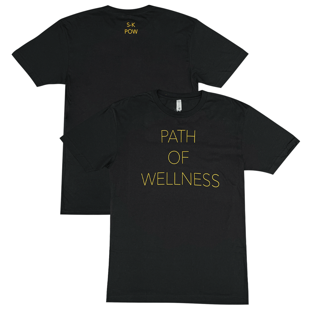 Path of Wellness Black T-Shirt