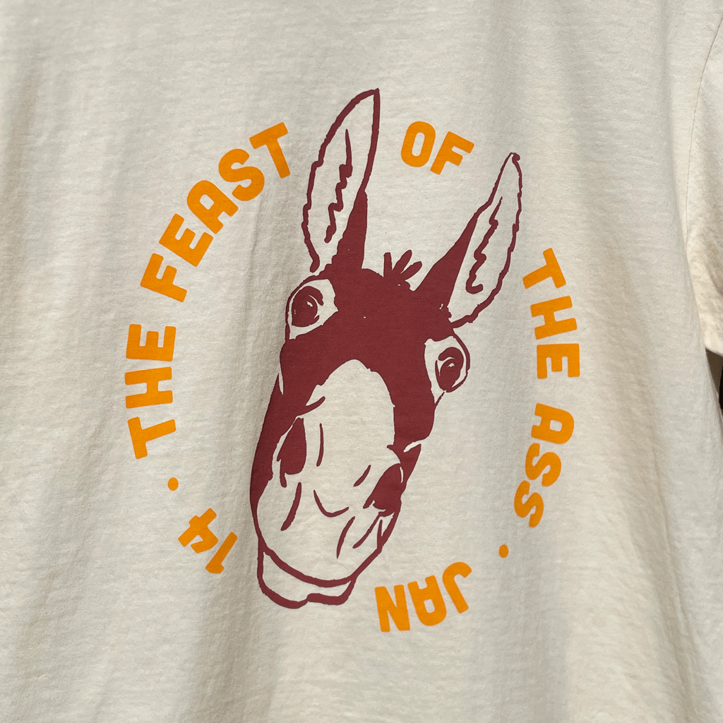 Feast Of The Ass Natural T-Shirt