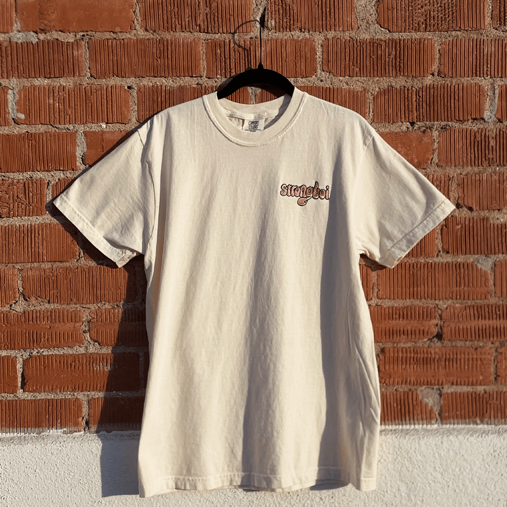 Natural Raw Embroidered T-Shirt