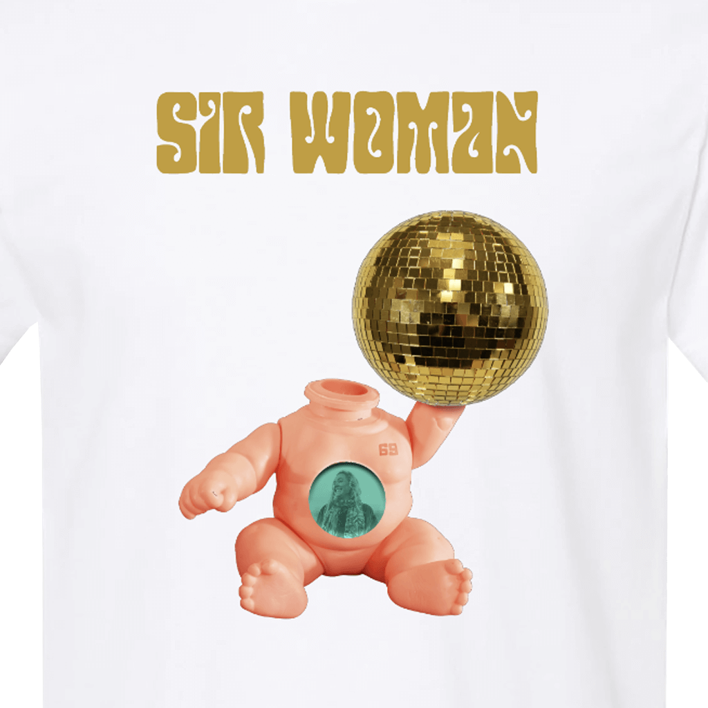 Baby Disco Ball White T-Shirt