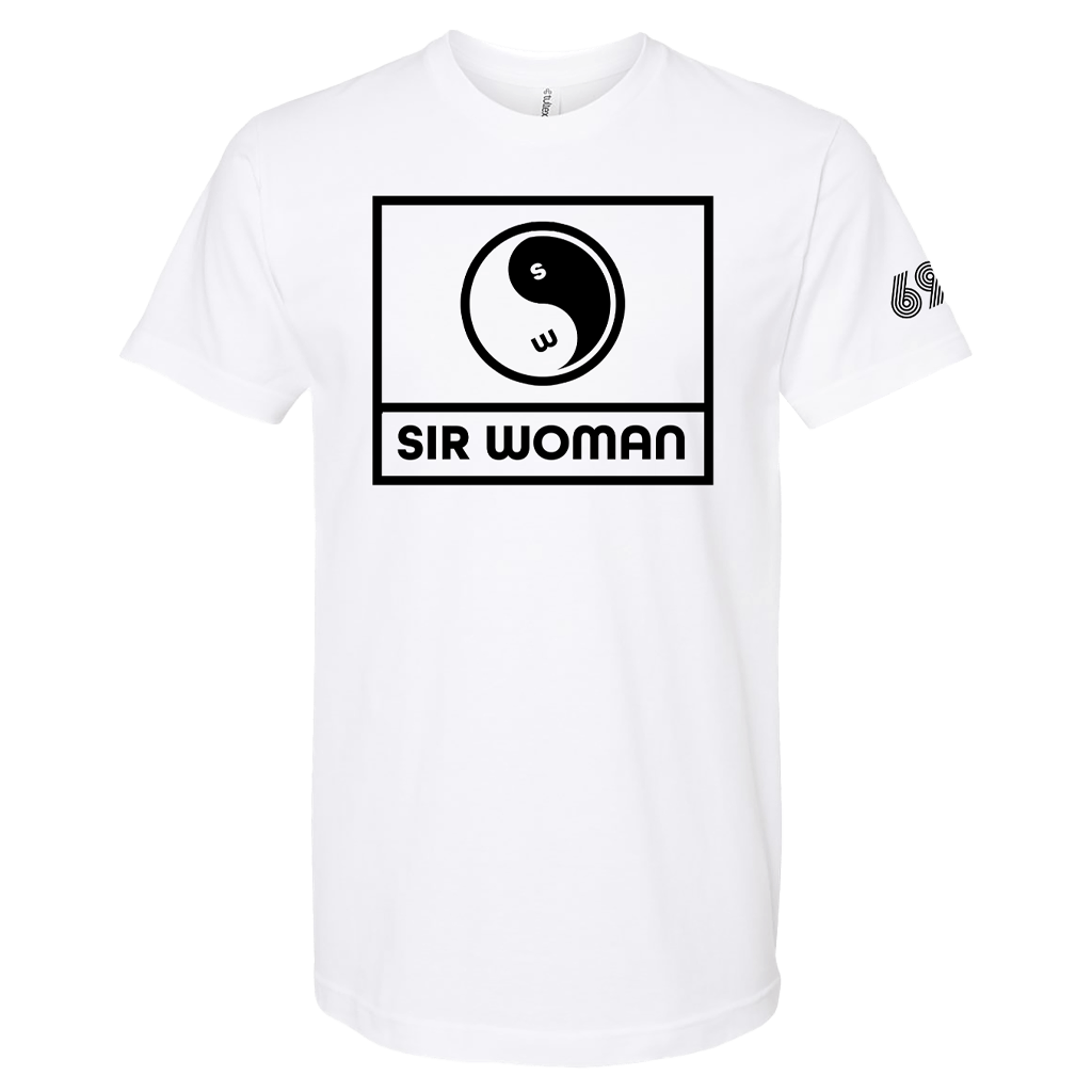 Yin Yang White T-Shirt