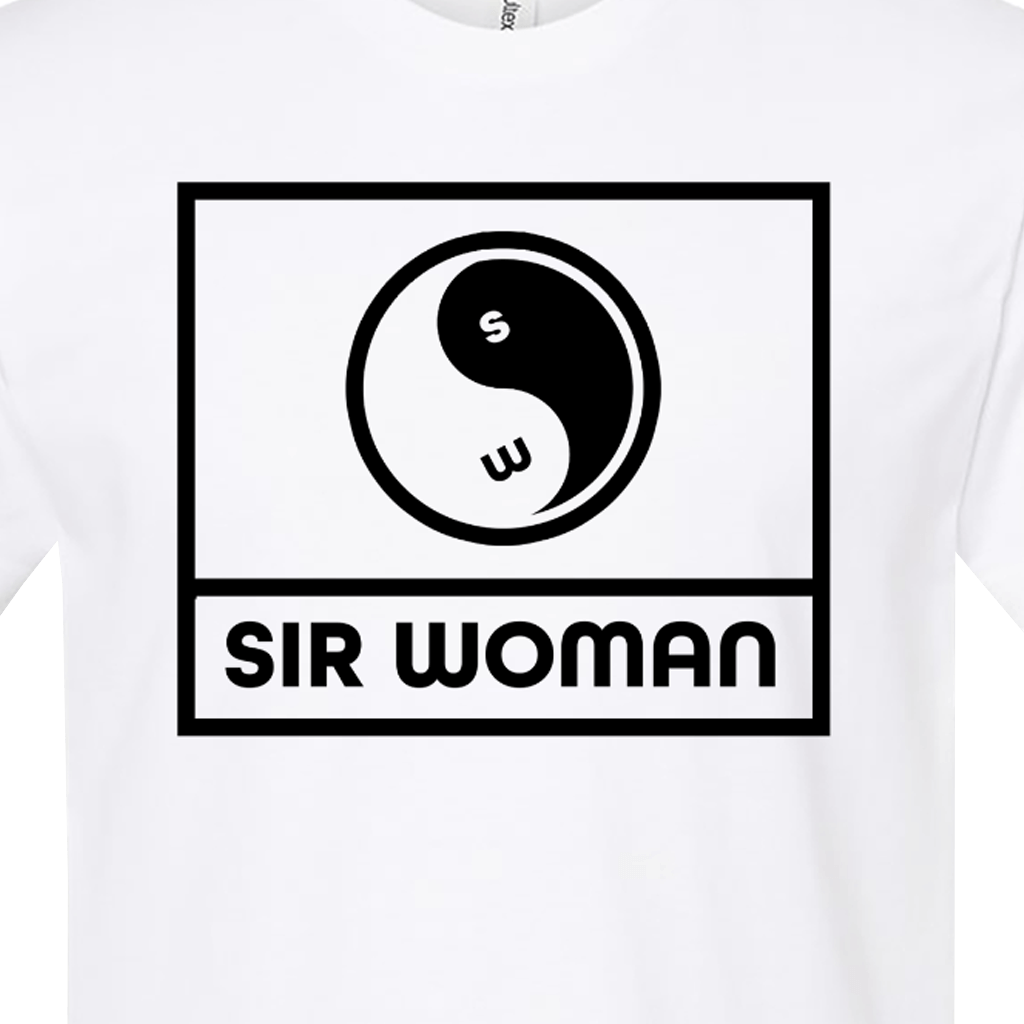 Yin Yang White T-Shirt