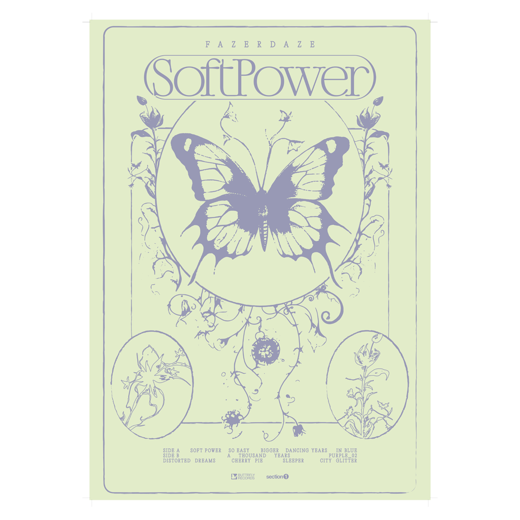 Soft Power Silver Vinyl + Poster