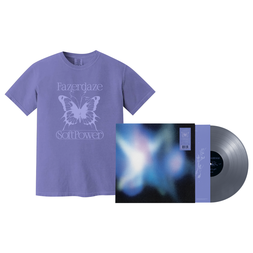 Soft Power Silver Vinyl + T-Shirt Bundle