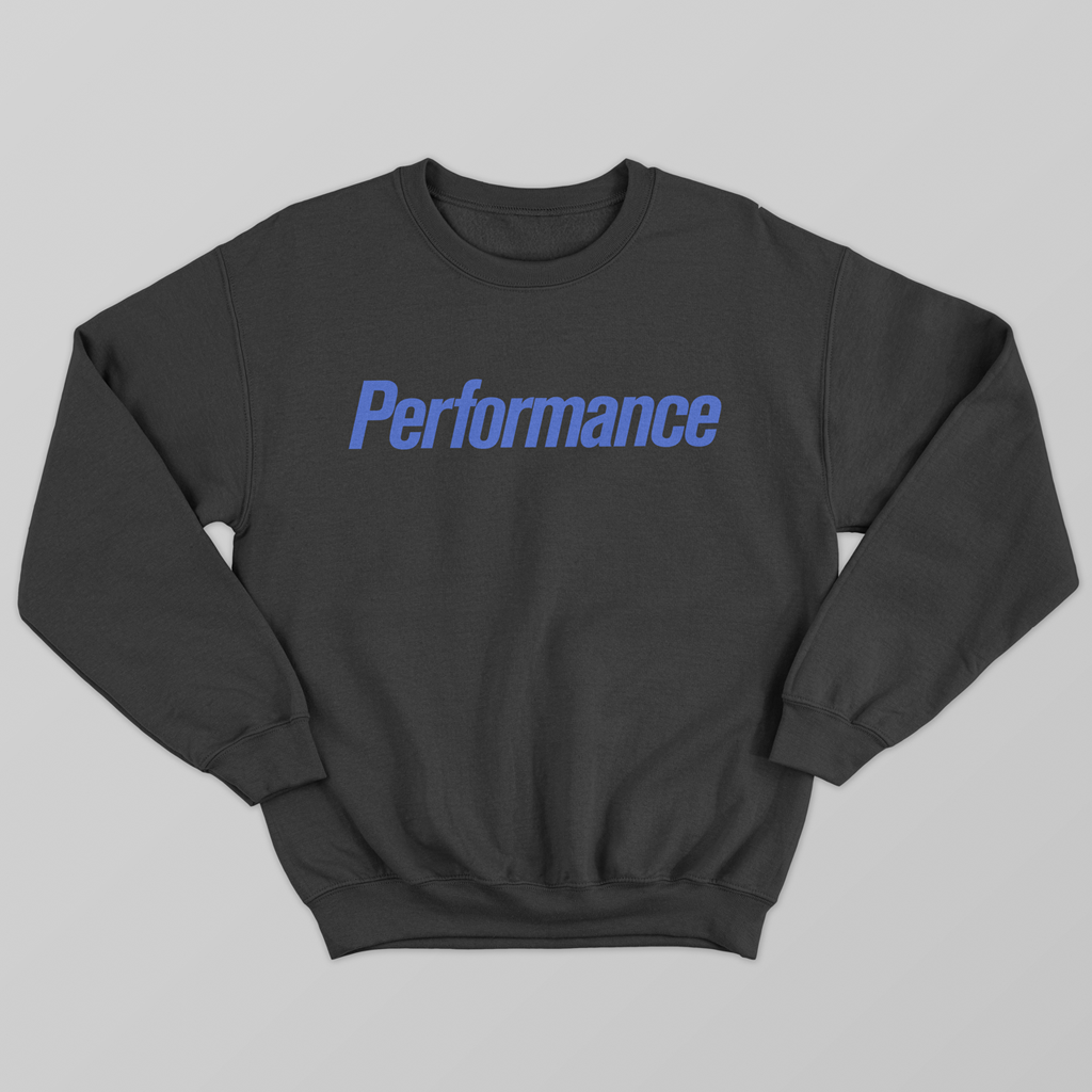 Performance Black Sweatshirt