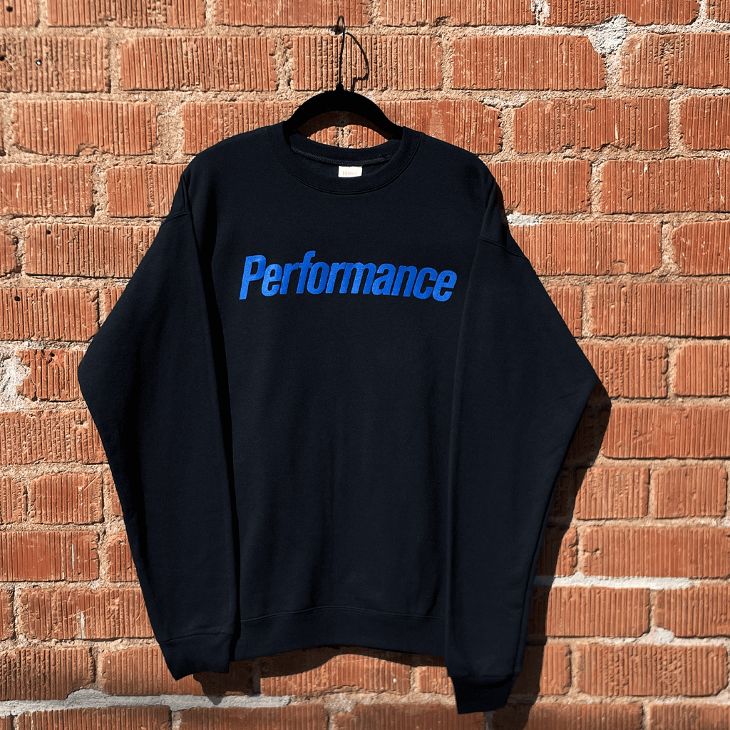 Performance Black Sweatshirt