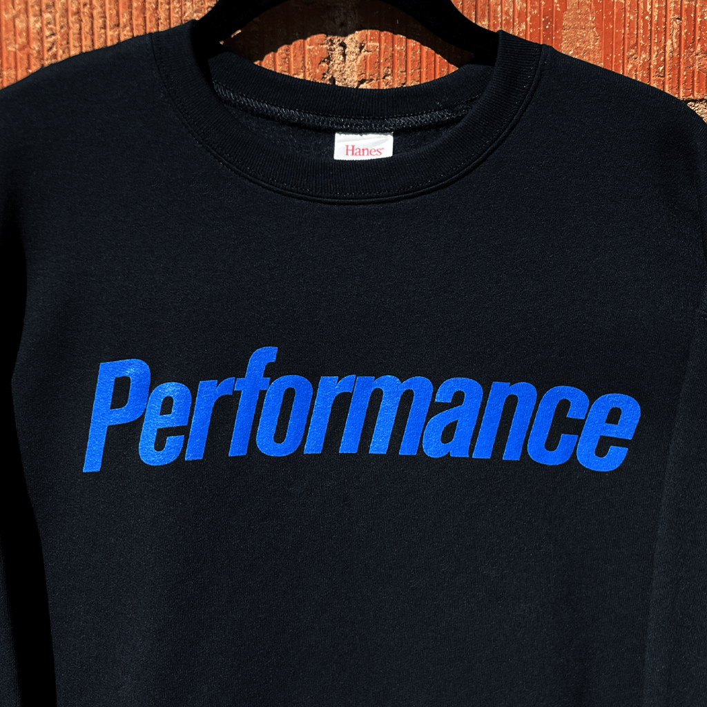 Performance Black Sweatshirt