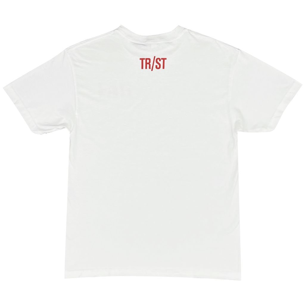 Performance F** Short Sleeve White T-Shirt