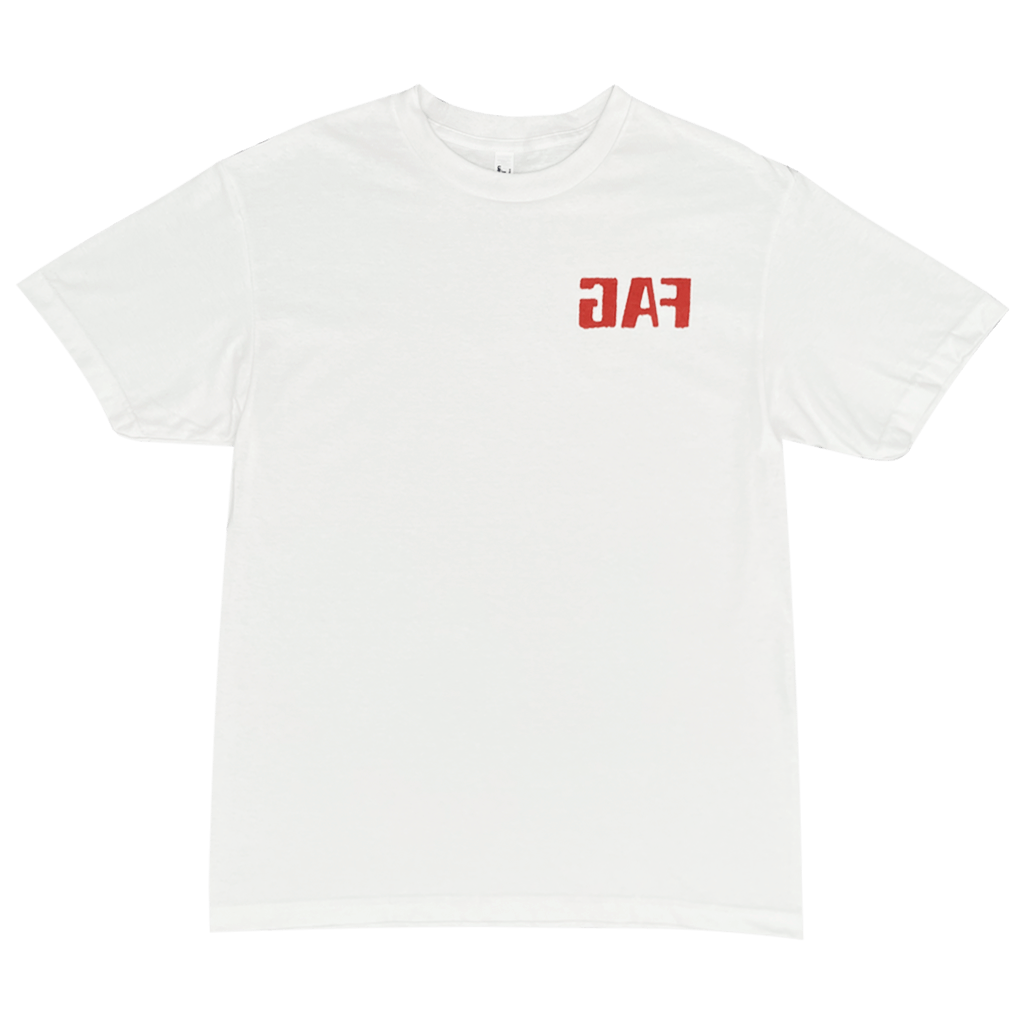 Performance F** Short Sleeve White T-Shirt