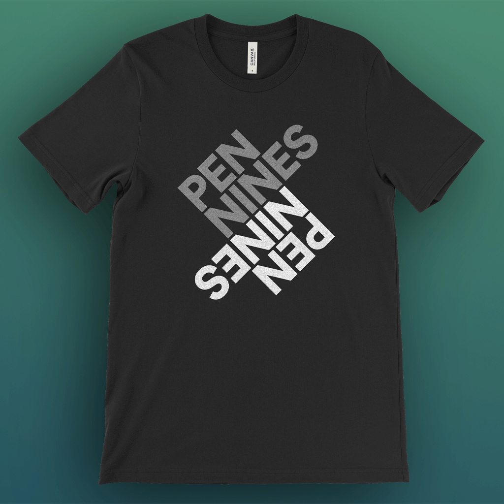 Pennines Black T-Shirt