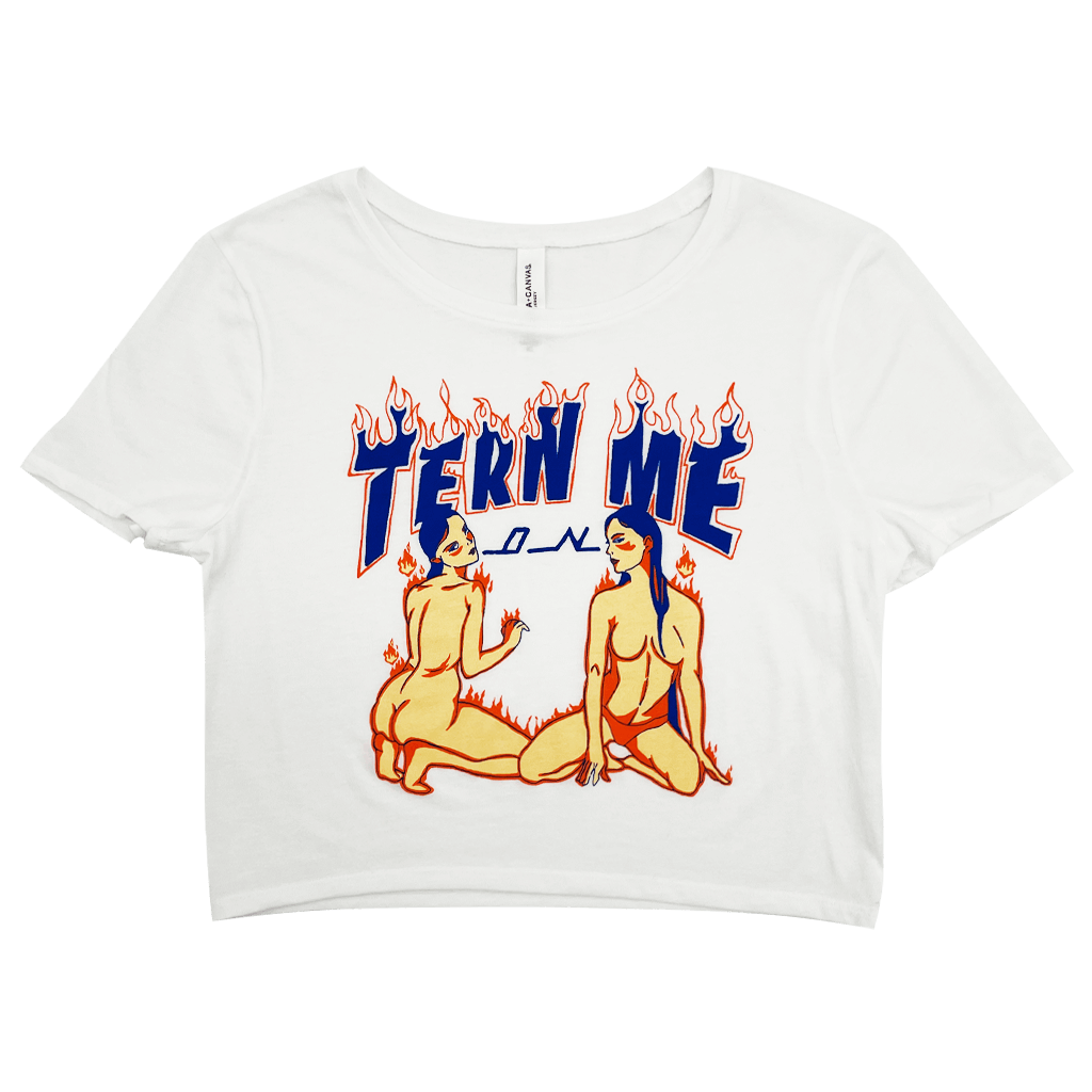 Tern Me On Women's Crop T-Shirt